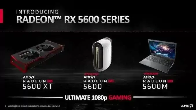 amd radeon rx 5600 series