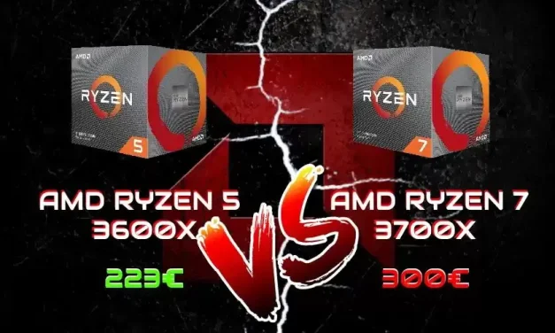 AMD Ryzen 5 3600X vs Ryzen 7 3700X