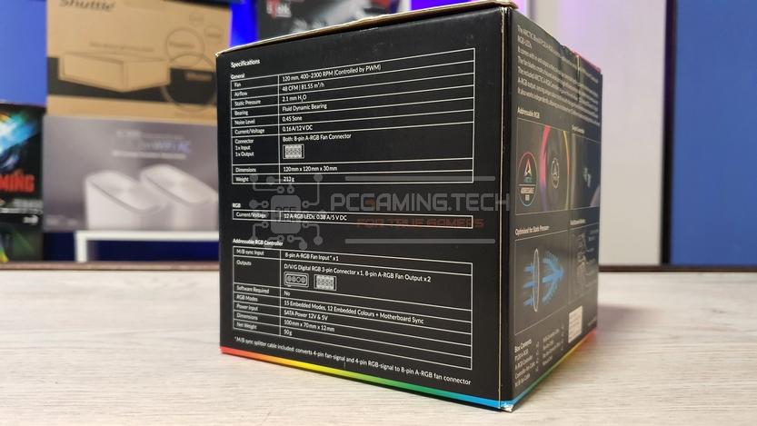 arctic bionix p120 a rgb bundle kit