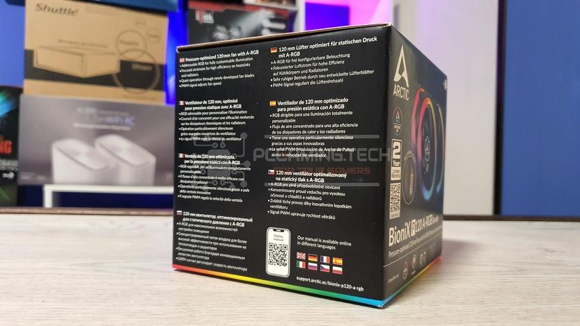 arctic bionix p120 a rgb bundle kit