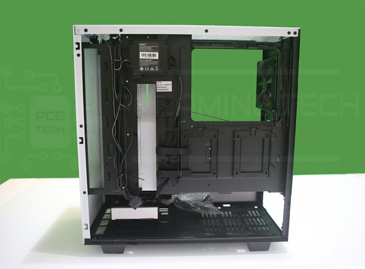 case h510i nzxt laterale sinistro cablaggio