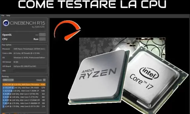 Come Testare La CPU