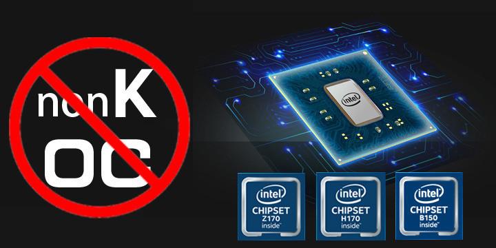 Cpu Intel K e overclock