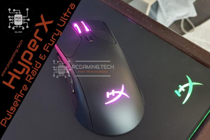 Mouse HyperX Pulsefire Raid e HyperX Mouse Pad Fury Ultra - Recensione