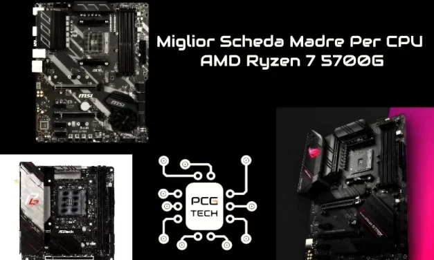 Miglior Scheda Madre Per CPU AMD Ryzen 7 5700G