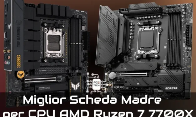 Miglior Scheda Madre per CPU AMD Ryzen 7 7700X