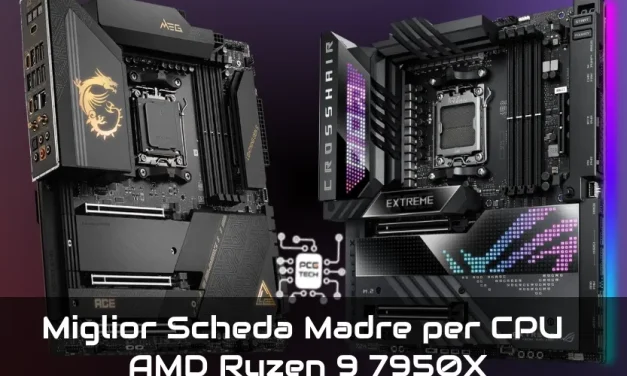 Miglior Scheda Madre per CPU AMD Ryzen 9 7950X