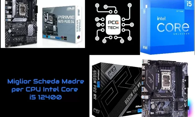 Miglior Scheda Madre per CPU Intel Core i5 12400