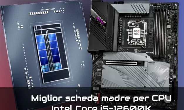 Miglior Scheda Madre per CPU Intel Core i5-12600K