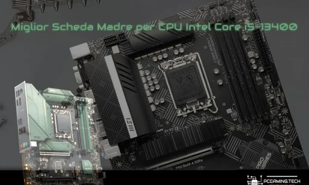 Miglior Scheda Madre per CPU Intel Core i5-13400