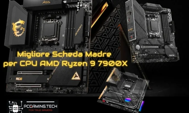 Migliore Scheda Madre per CPU AMD Ryzen 9 7900X