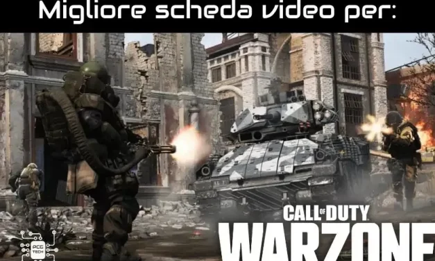 Migliore Scheda Video per Call of Duty: Warzone