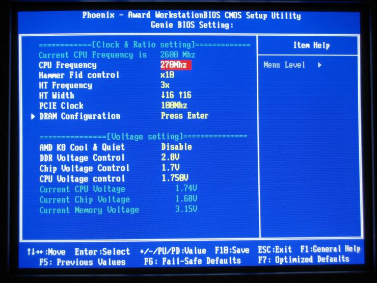 old amd athlon64 overclock