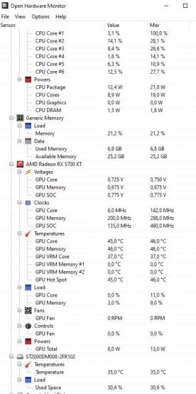 open hardware monitor 2