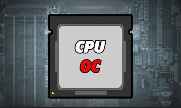 Overclock CPU Intel