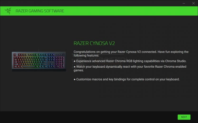 razer cynosa installer