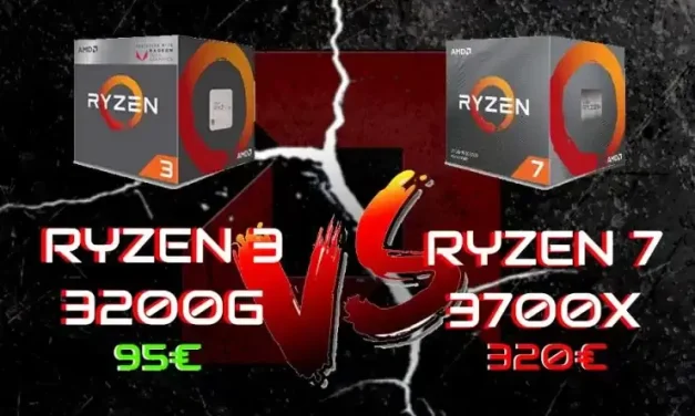 Ryzen 3 3200G VS Ryzen 7 3700X