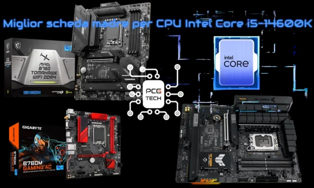 Miglior scheda madre per CPU Intel Core i5-14600K