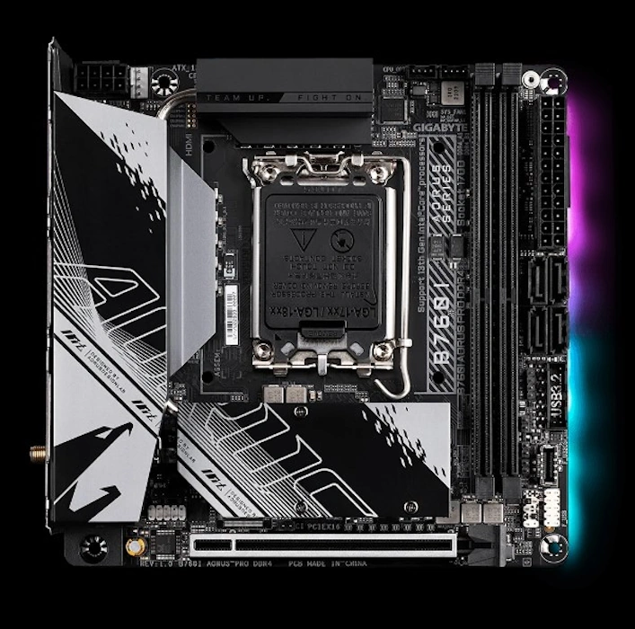 gigabyte b760i aorus pro ddr4