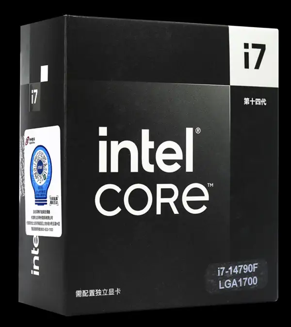 intel core i7 14790f black edition box