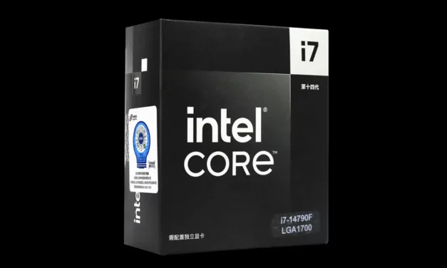 Intel Core i7-14790F e i5-14490F Black Edition per il mercato cinese