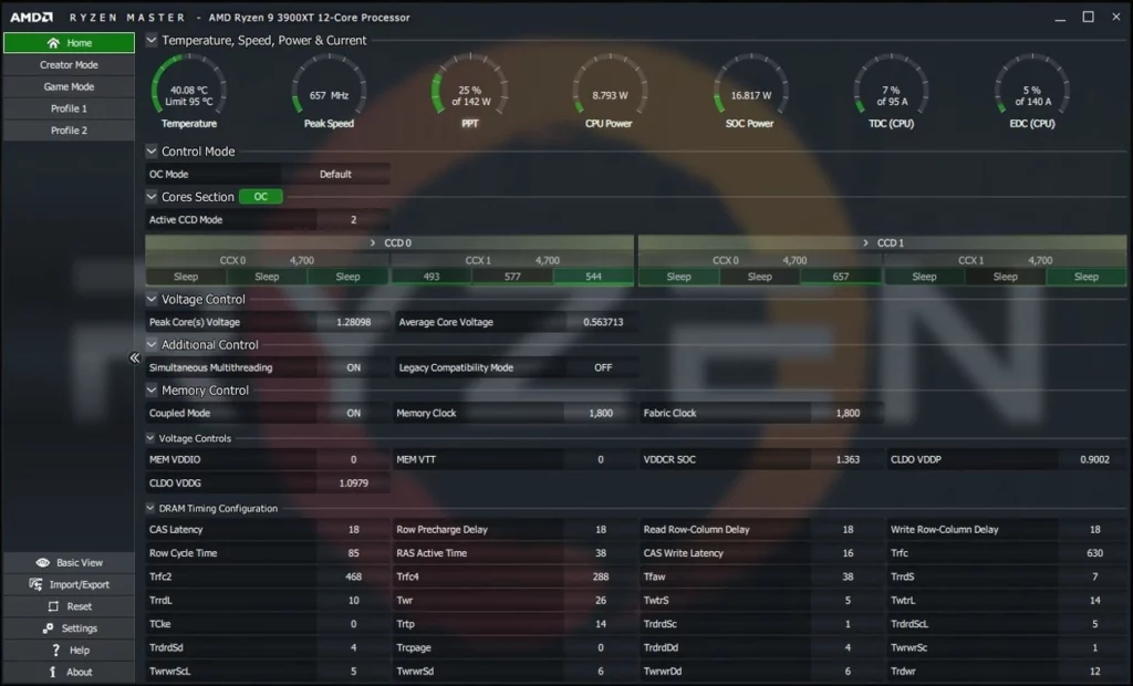 amd ryzen master overclock