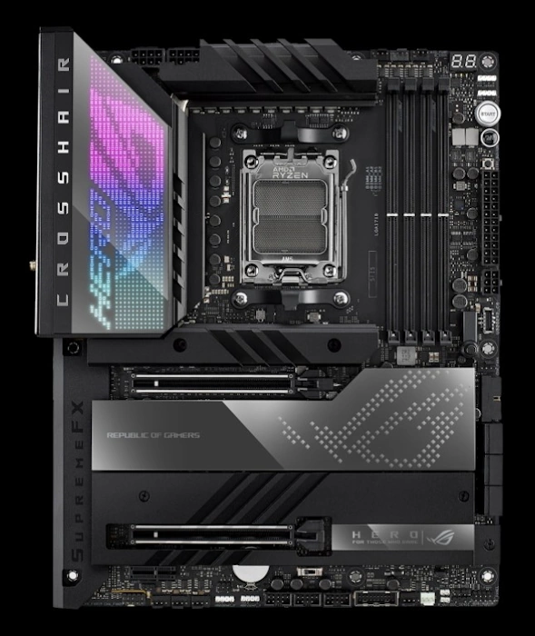 asus rog crossair x670e hero