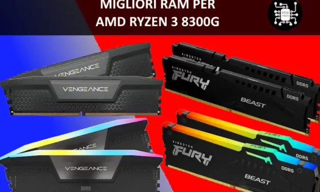 Migliori RAM per AMD Ryzen 3 8300G