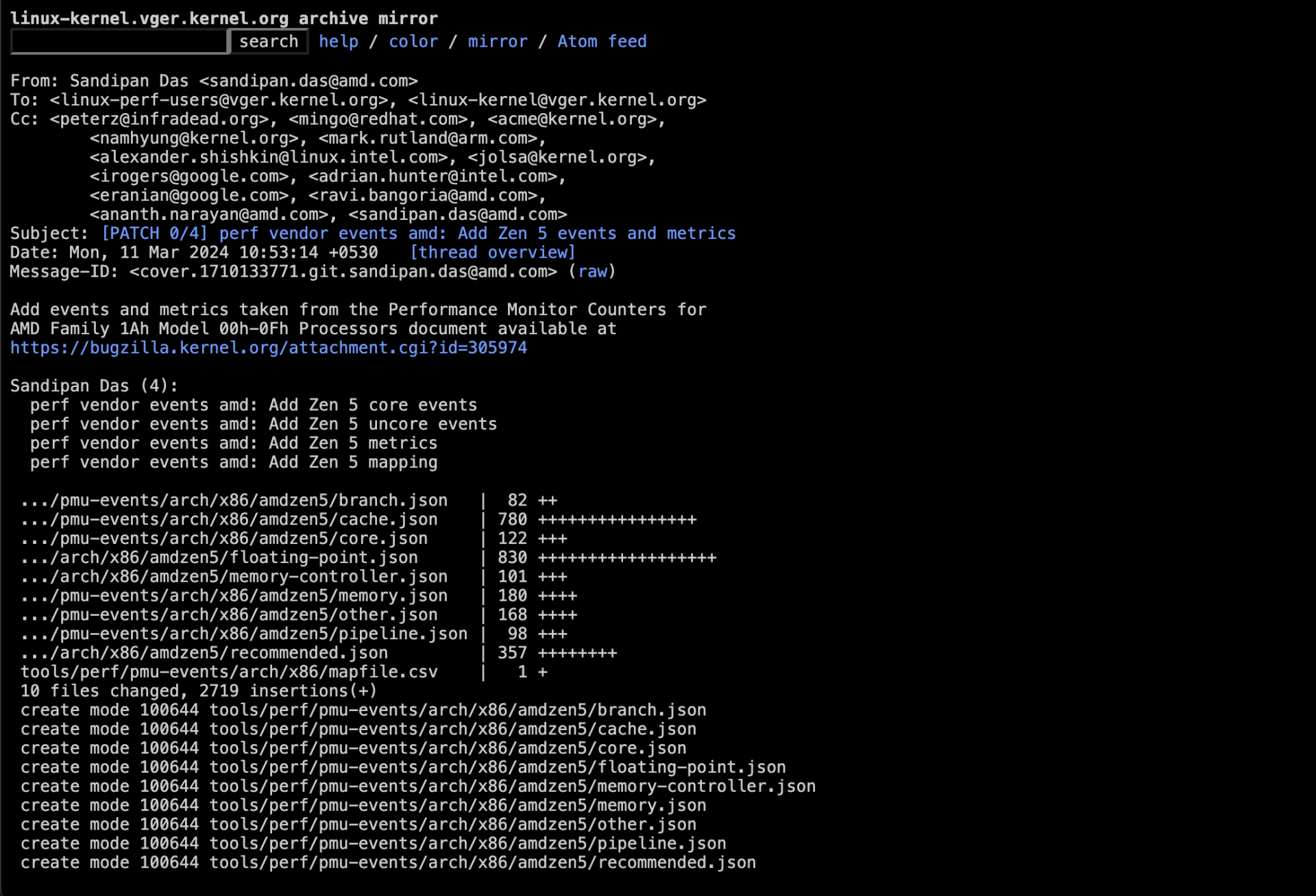 amd patch zen 5 linux