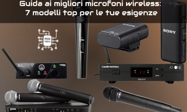 Guida ai migliori microfoni wireless: 7 modelli top per le tue esigenze