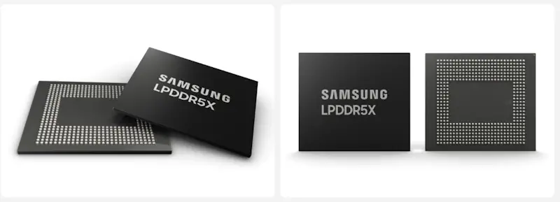 samsung lpddr5x 10,7gpbs