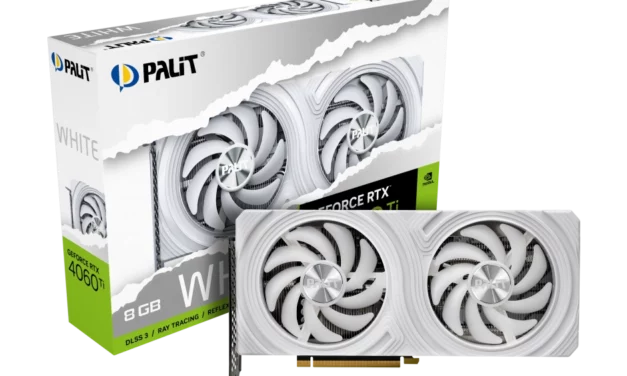 Palit lancia la GeForce RTX 4060 Ti White