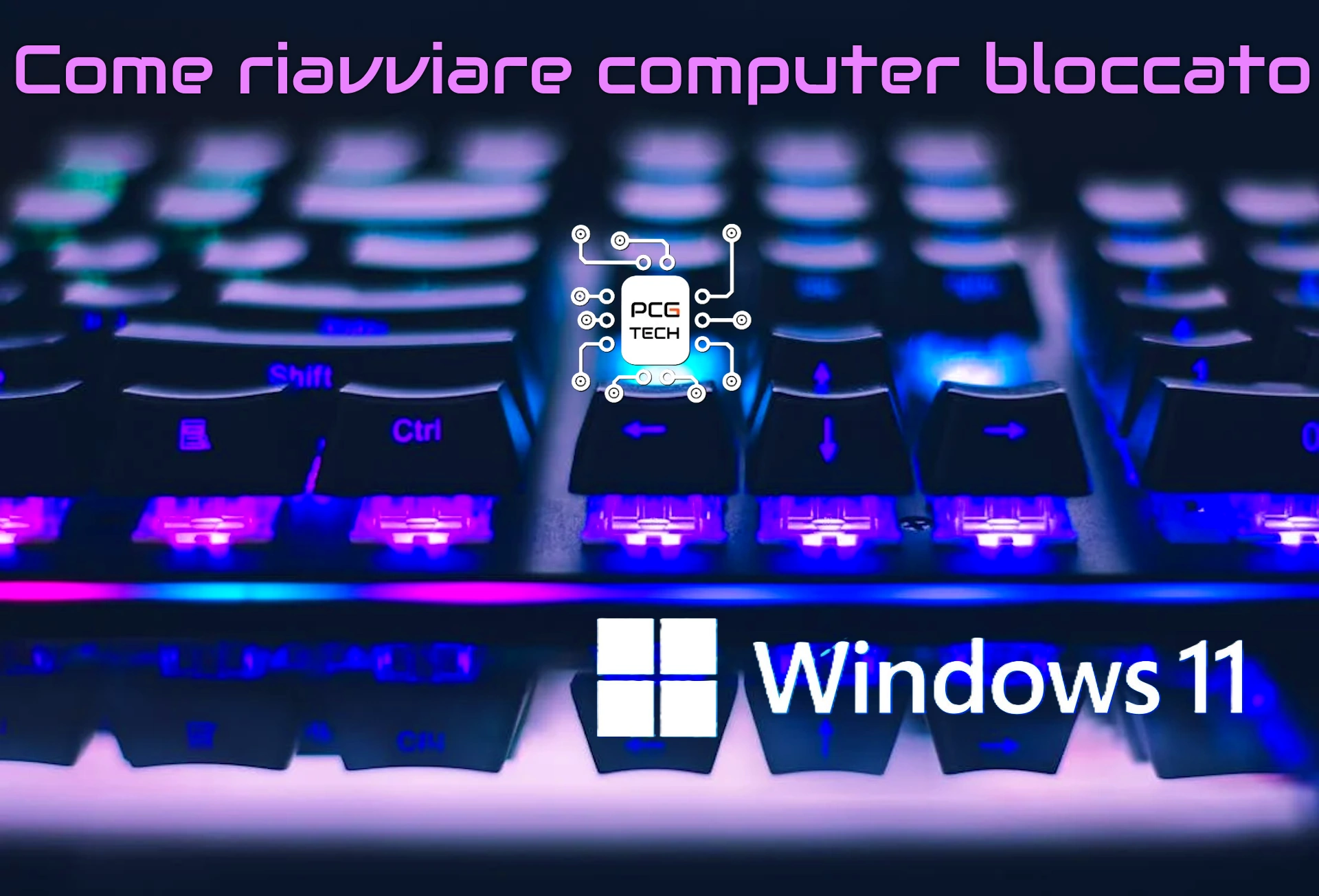 Come riavviare computer bloccato