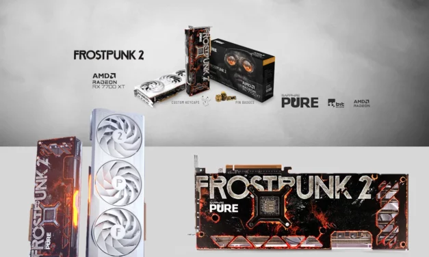 Sapphire PURE AMD Radeon RX 7700 XT 12 GB Frostpunk 2 Edition disponibile a 439 dollari