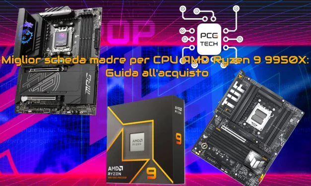 Miglior scheda madre per CPU AMD Ryzen 9 9950X: Guida all’acquisto