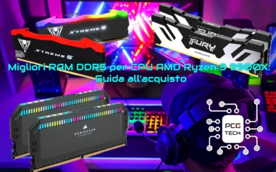 Migliori RAM DDR5 per CPU AMD Ryzen 9 9900X: Guida all’acquisto