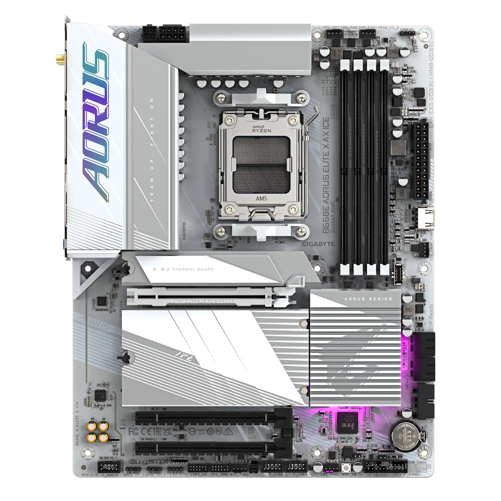 gigabyte b650e aorus elite x ax ice