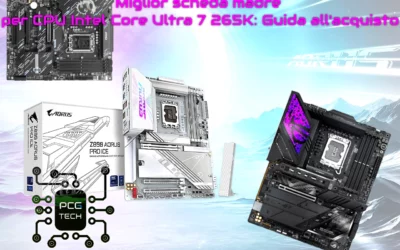 Miglior scheda madre per CPU Intel Core Ultra 7 265K: Guida all’acquisto