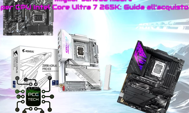 Miglior scheda madre per CPU Intel Core Ultra 7 265K: Guida all’acquisto