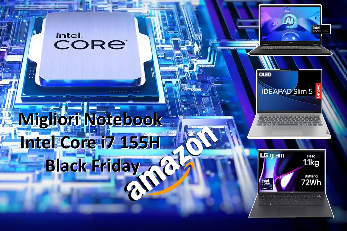 notebook intel 155h black friday