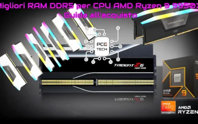 Migliori RAM DDR5 per CPU AMD Ryzen 9 9950X: Guida all’acquisto