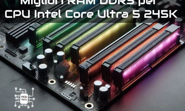 Migliori RAM DDR5 per CPU Intel Core Ultra 5 245K