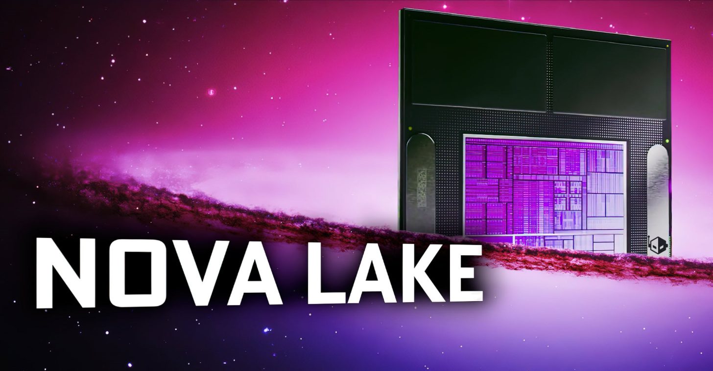 logo intel nova lake cpu mainstream