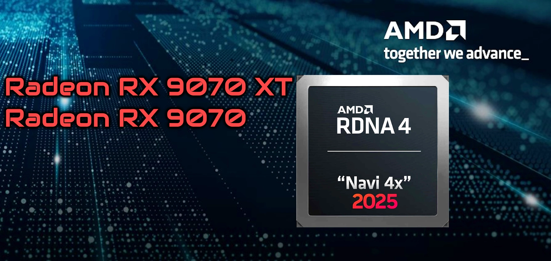 AMD Radeon RX 9070 XT presentazione confermata per fine febbraio e lancio subito dopo