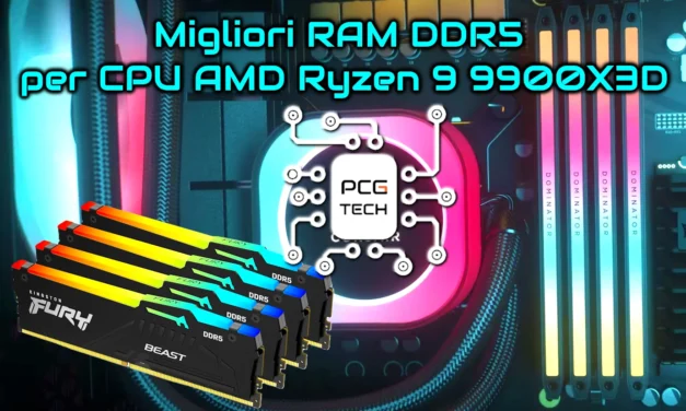 Migliori RAM DDR5 per CPU AMD Ryzen 9 9900X3D: Guida all’acquisto